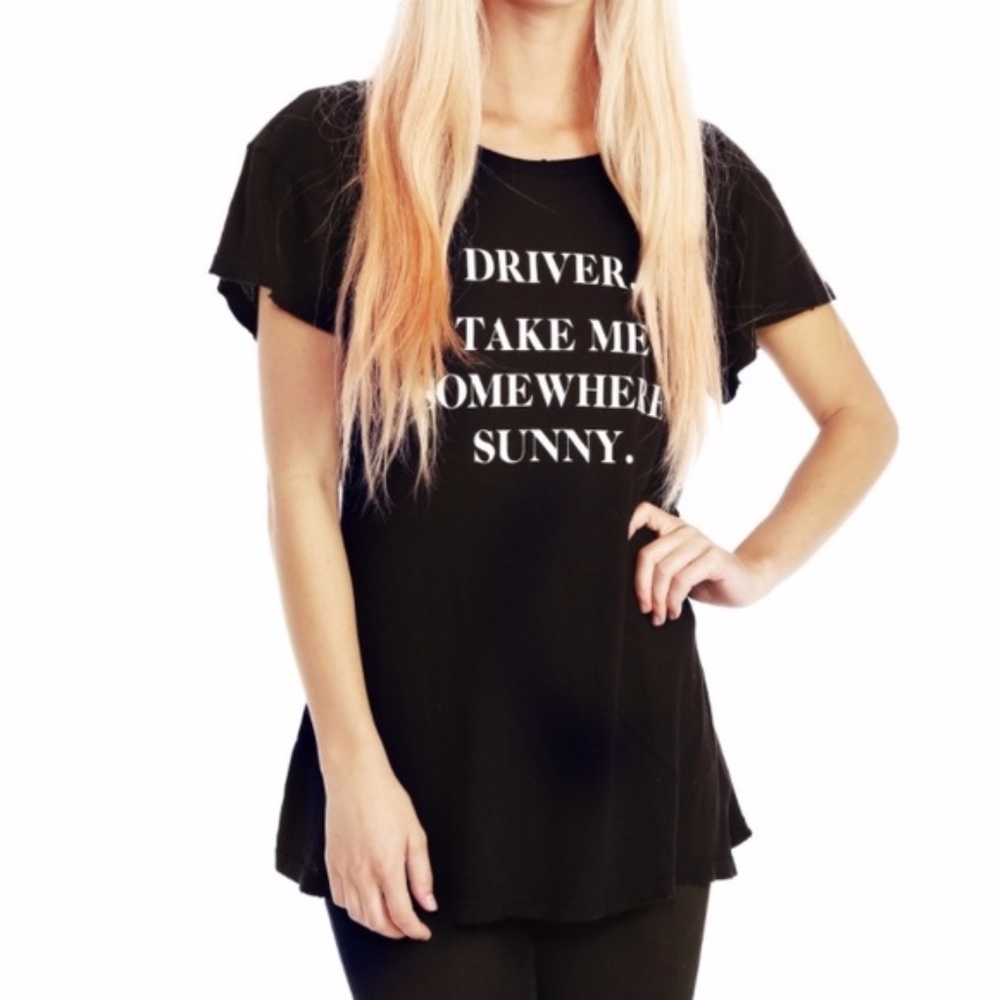 Wildfox, "Driver Take me somewhere sunny", XS